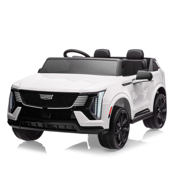 Garvee Ride - P Series: 24V Ride On Car, Licensed Battery Powered Electric Vehicle w/Remote Control, 2 Seater, 4-Wheel Shock Absorbers, Smooth Start, Music, LED Lights for Boys Girls