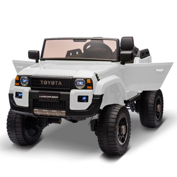 Garvee Ride P Series 24V Kids Electric Ride-On Car w/Parent Remote Control, 4WD/2WD Switch, Bluetooth Music, LED Lights & Shovel – 2-Seater Off-Road Toy for Over 3 Years, ASTM/CPSIA Certified