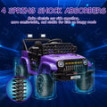 Garvee Ride - P Series: 12V Kids Ride On Truck for Toddles age 3+,with 2.4G Remote Control, Spring Suspension, Battery Display, LED Lights, Music, Battery Powered Ride on Car - Purple