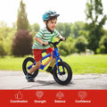 Garvee Balance Bike Lightweight Toddler Bike for 2-6 Year Old Boys and Girls - No Pedal, Adjustable Handlebar and Seat, Aluminium, EVA Tires - Blue