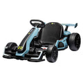 Garvee Ride - G Series: 24V Electric Go Kart, with 300W Strong Motor, Drift/Sport Mode, Big Battery, Eva Tire,Length Adjustment for Outdoor Racing Toy-Blue