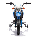 Garvee Ride - P Series: Kids Electric Ride on Motorcycle, Licensed Honda Battery Powered Motorbike Toy, with Training Wheels, Rechargeable Battery, Headlight, Engine Sounds, for Children Girls Boys - Blue