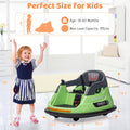 Garvee Ride - P Series: 12V Kids Bumper Car with Remote Control, LED Lights & 360 Degree Spin, Indoor and Outdoor Kids Toy for 18+ Months Kids - Green