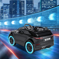 Garvee Ride - P Series: 3-8, 12V Licensed Land Rover Ride Electric Car for Kids with Parent Remote Control, MP3 Player, Rocking, Pull Rod - Black