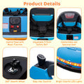 Garvee Ride - P Series: 12V Kids Bumper Car with Remote Control, LED Lights & 360 Degree Spin, Indoor and Outdoor Kids Toy for 18+ Months Kids - Blue