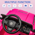 Garvee Ride - P Series: 12V Kids Ride-On Truck For Age 3+, Remote Control, LED, Music, 3 Speeds - Pink