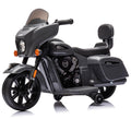 Garvee Ride - B Series: 6V Ride-On Motorcycle for Kids, Electric Dirt Bike with USB, Music, Headlight - Grey