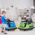 Garvee Ride - P Series: 12V Kids Bumper Car with Remote Control, LED Lights & 360 Degree Spin, Indoor and Outdoor Kids Toy for 18+ Months Kids - Blue