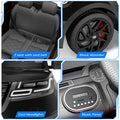 Garvee Ride - P Series: 3-8, 12V Licensed Land Rover Ride Electric Car for Kids with Parent Remote Control, MP3 Player, Rocking, Pull Rod - Black
