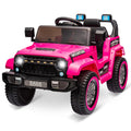 Garvee Ride - P Series: 12V Kids Ride-On Truck For Age 3+, Remote Control, LED, Music, 3 Speeds - Pink