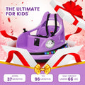 Garvee Ride - P Series: 12V Ride on Toddler Bumping Car W/Remote Control, LED Lights & 360 Degree Spin, ASTM Certified - Purple