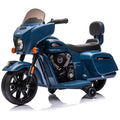Garvee Ride - B Series: 6V Ride-On Motorcycle for Kids, Electric Dirt Bike with USB, Music, Headlight - Blue
