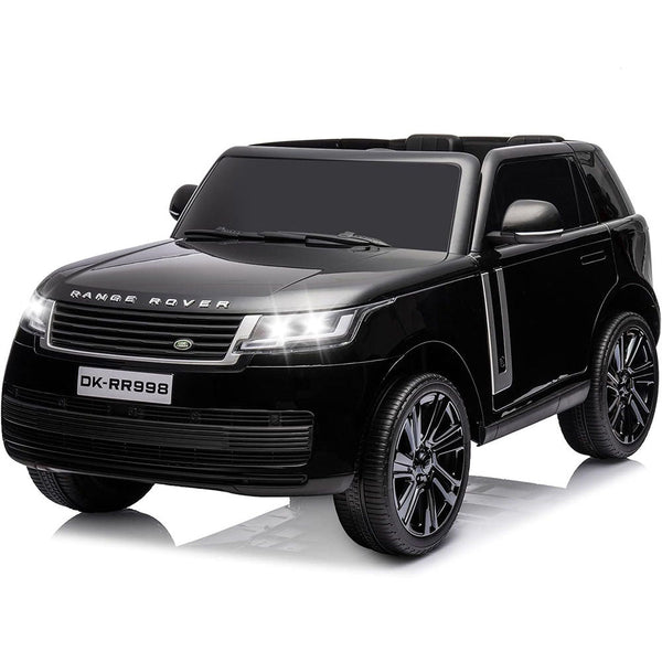 Garvee Ride - P Series: 24V 2-Seater Land Rover Ride-On Car For age 3+, With MP3, 3 Speeds, Remote Control, LED, 4-Wheel Suspension - Black