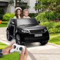 Garvee Ride - P Series: 24V 2-Seater Land Rover Ride-On Car For age 3+, With MP3, 3 Speeds, Remote Control, LED, 4-Wheel Suspension - Black