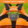 Garvee Ride - P Series: 12V Ride on Toddler Bumping Car W/Remote Control, LED Lights & 360 Degree Spin, ASTM Certified - Orange