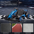 Garvee Ride - G Series: 24V Kids Ride on Go Kart, 7.5mph Variable High Speed Drifting Car, 7ah Battery 200W*2 Motors ,Length Ajustable Max Load 135lbs, Power Display Racing Toy for for Kids Child 6+ ,Blue