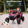 Garvee Ride - P Series: 12V UTV Buggy Electric Ride-on Car for Kids, 4WD/2WD, LED Lights, EVA Tires, Shock Absorbers, Remote Control, Outdoor Adventure